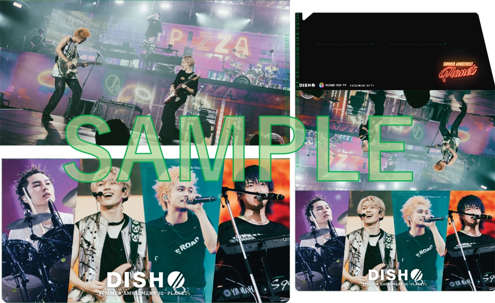 DISH//×MUSIC ON! TV（エムオン!）オリジナルチケットホルダー