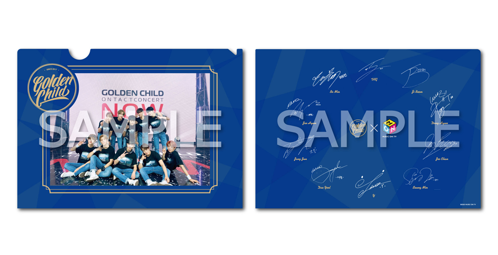 Golden Child×MUSIC ON! TV（エムオン!）オリジナルクリアファイル