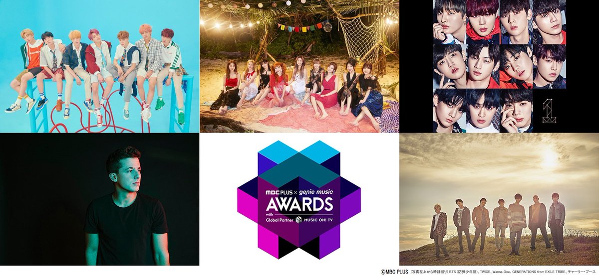 日本語字幕入り! 2018 MBC PLUS × genie music AWARDS with Global Partner MUSIC ON! TV