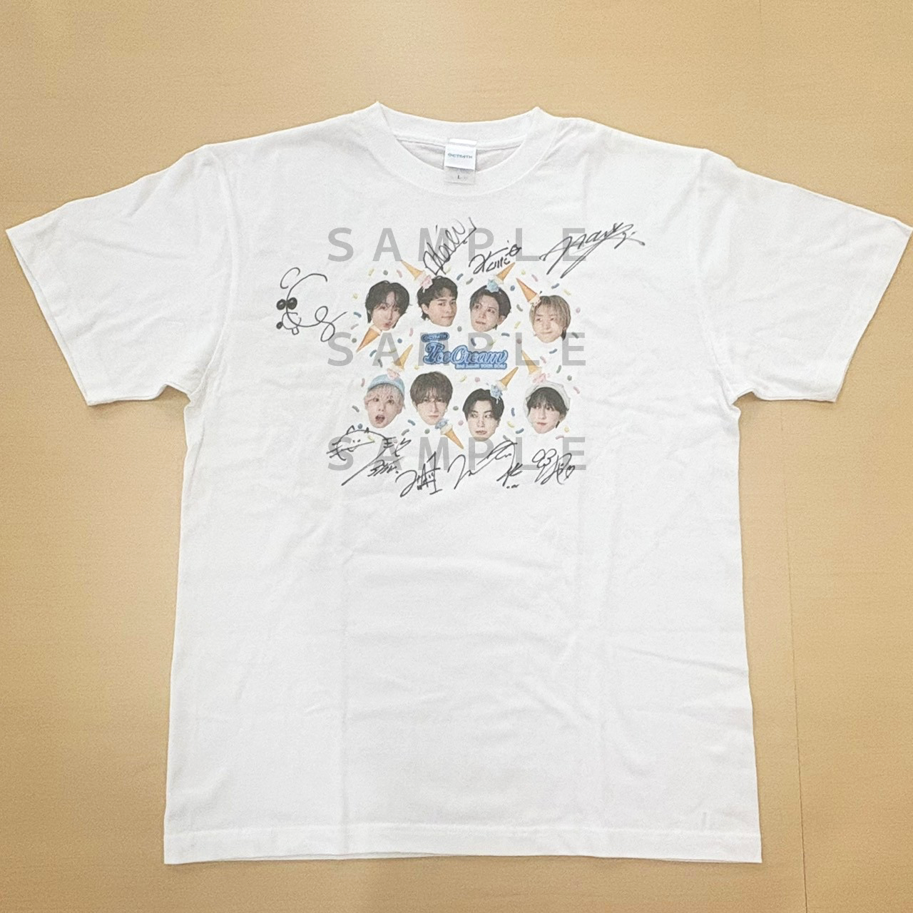 直筆サイン入り「ウチら、☆9コイチ☆Tシャツ」